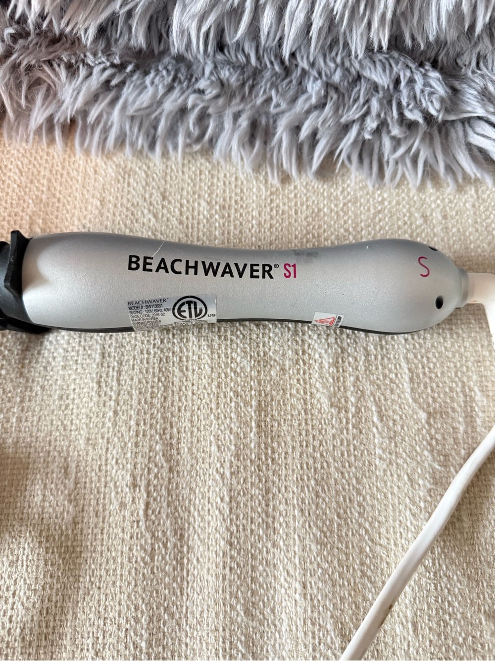 Beachwaver S1 Silver Beach Waver Hair Styling Tool